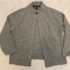 Cashmere sweater/cape - gray